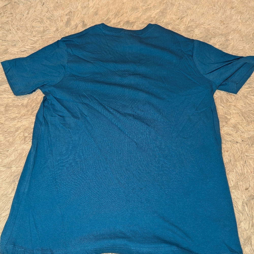 Nwot Alternative Blue Top YXL - Picture 4 of 4